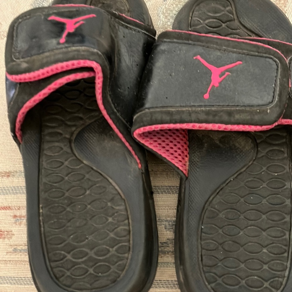 Jordan hook and loop sandals 1 youth